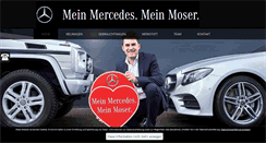 Desktop Screenshot of moser-mercedes.com