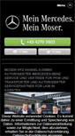 Mobile Screenshot of moser-mercedes.com